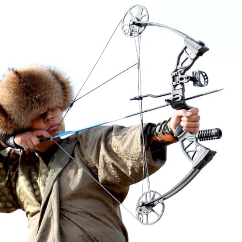Ready to Hunt Compound Bow Package for Adults，20-70 Lbs Draw Weight, No Bow Press Needed,19”-30” Draw Length,Right Hand Archery Compound Bows Draw Weight Adjustable，Hunting Bow Kit for Beginner