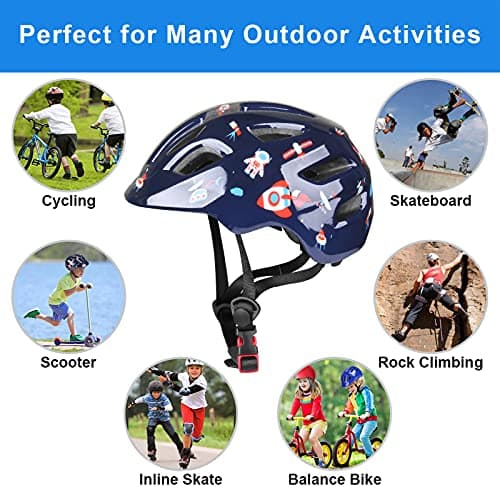 GLAF Baby Bike Helmet Toddler Helmets for 1 Year Old and up Infant Girls Boys Multi Sport Adjustable for Scooter Bicycle Skateboard Cycling