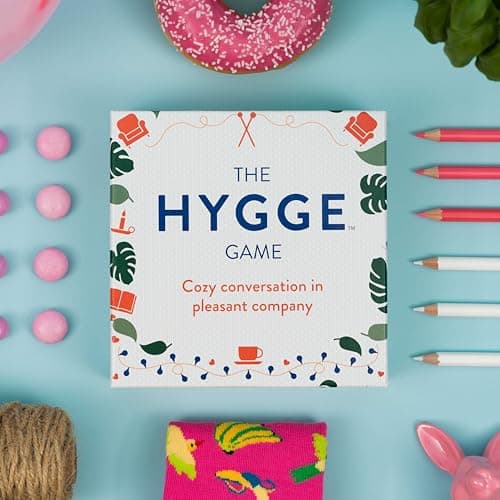 The Hygge Game - Cozy Conversation In Pleasant Company Multicolored, White,14 years B0778X7GNL