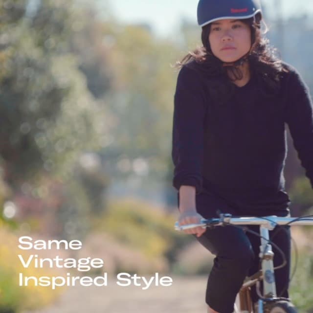 Thousand Heritage 2.0 Adult Bike Helmet; The Original Low Profile Retro Commuter Cycling Helmet Safety Certified for Bicycle Skateboard Skating Roller Skates; for Men & Women