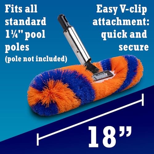 GoRound 360 Pro Pool Brush 18 inches