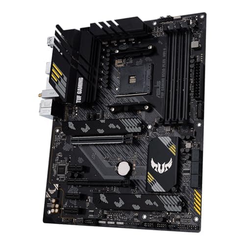 ASUS TUF Gaming B550-PLUS WiFi II AMD AM4 (3rd Gen Ryzen™) ATX Gaming Motherboard (PCIe 4.0, WiFi 6, 2.5Gb LAN, BIOS Flashback, USB 3.2 Gen 2, Addressable Gen 2 RGB Header and Aura Sync)