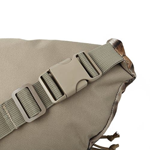 AUSCAMOTEK Hunting Camouflage Fanny Pack for Men - Waterproof Waist Bag for Hunters - Woodland Camo