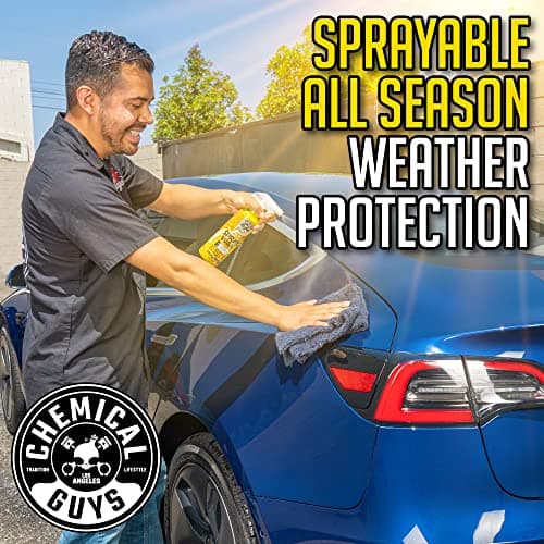 Chemical Guys Spray Wax Blazin' Banana - Carnauba Car Wax Spray for High Gloss Shine and Protection, Safe for Cars, Trucks, SUVs, RVs, and More - 16 oz