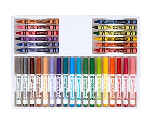 Crayola Dinosaur 5-in-1 Art Kit for Kids, Dinosaur Toys, Kids Art Set, Dinosaur Gift for Boys & Girls, Ages 4+