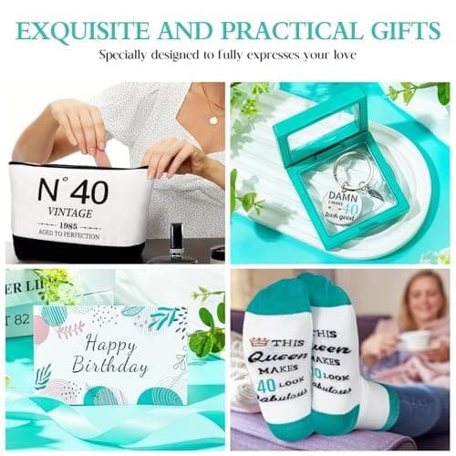 Birthday Gifts for Women，Gifts Set for Women with Tote Bag