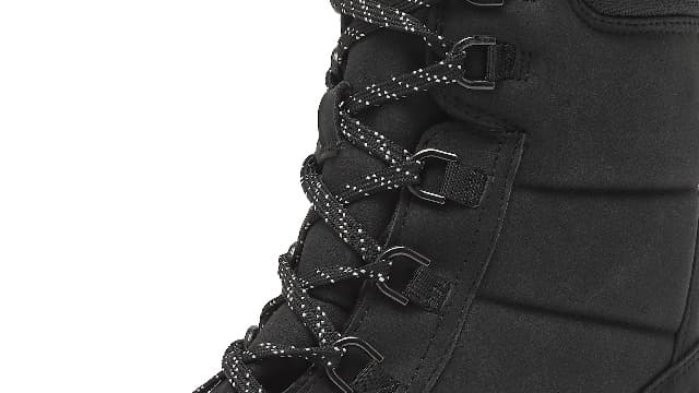 Lands' End Expedition Insulated Winter Boots for Men, Lace Up or Slip On Waterproof Mens Snow Boots, Medium or Wide Width Men's Shoes Size 8 to 13, Black, Brown, Green or Grey