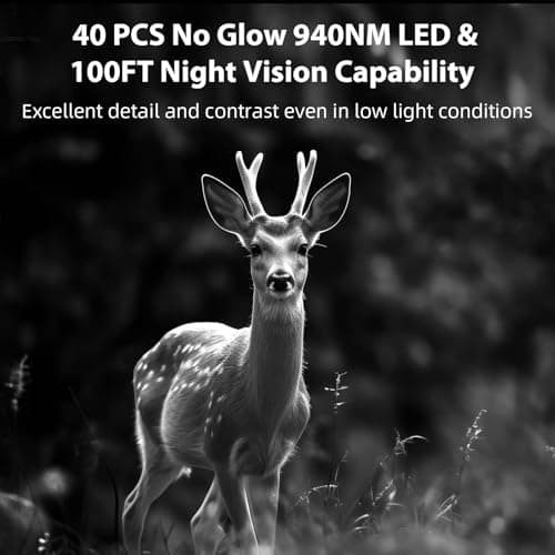 BLAZEVIDEO Game & Trail Camera 32MP Photo & 1296P Video with 100ft Night Vision Motion Activated 0.1s Trigger Speed Waterproof for Home Security, Outdoor Wildlife Scouting