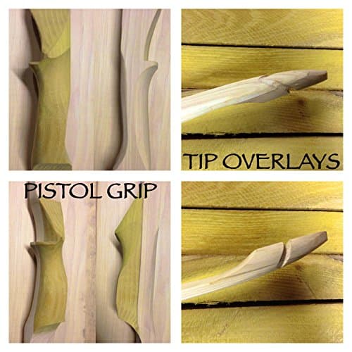 71" Competition or Hunting Bow - Hickory Longbow - Custom Wood Archery