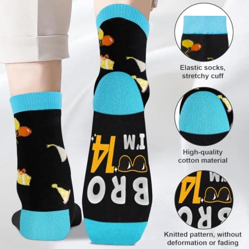 Juesly Birthday Gifts for Boys, 5-18 Years Old Sock for Boys, Presents for 5-18 Year Boy B0F9PBT3DV