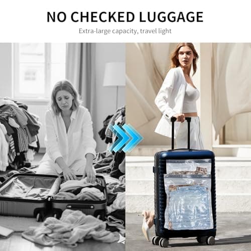 16 PCS Vacuum Seal Bags for Clothing with Electric Air Pump, Compression Space Saver, Vacuum Storage Bags for Luggage, Travel, Blankets, Pillows, Bedding and Moving, Hand Pump Included