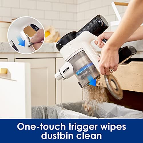 Tineco Pure ONE S15 Essentials Cordless Vacuum Cleaner, Stick Vacuum Rechargeable with Anti-Tangle Brush, LED Headlights for Hard Floor, Pet Hair & Home Cleaning