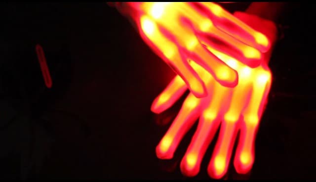 LED Gloves Toys for Boys Age 8-10 Light Up Gloves for Kids, Easter Gift Cool Fun Toys for 8-13 Year Old Boys Girls, Toys for Ages 8-13 LED Gloves Toys for Coolest 12 Year Old Boy Gifts