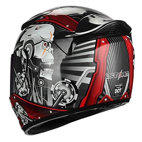 1Storm Motorcycle Bike Full FACE Helmet Mechanic