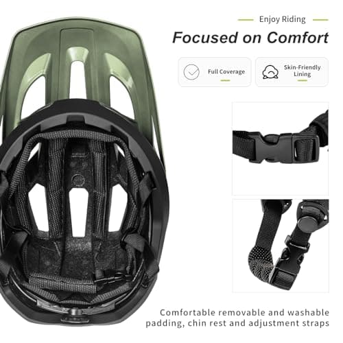 Bike Helmet,Mountain Bike Helmet Helmets for Men Women Adults Youth