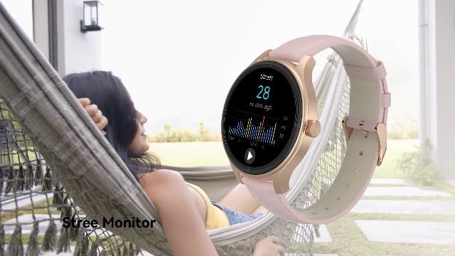 Smart Watches for Women (2 Bands), 1.27" Round Fitness Watch for Android iPhone with Bluetooth Calls (Make/Answer), AI Voice Command, Heart Rate/SpO2/Sleep Monitor, 12 Days Battery, IP68 Waterproof