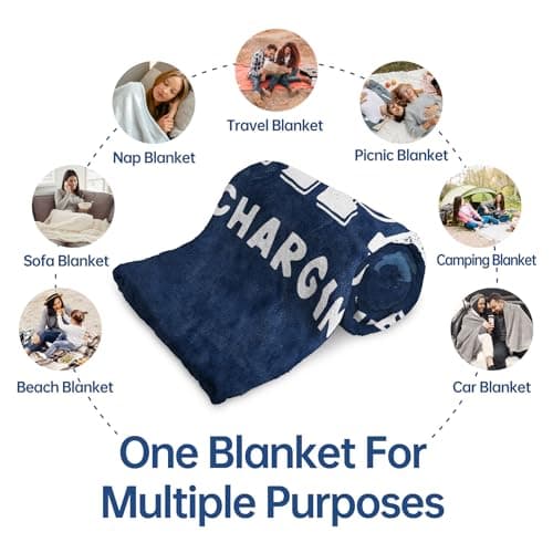 Papa is Charging Sloth Blanket 60" x 50", Grandpas Gifts for Christmas Fathers Day, Soft Sloth Throw Blanket for Grandpa Leebbsin Funny Gifts for Papa, Birthday Gifts for Papa Blanket B0G6KL3Z1Q