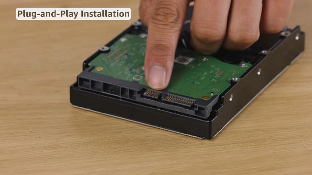 Western Digital 8TB WD Blue PC Internal Hard Drive HDD - 5640 RPM, SATA 6 Gb/s, 256 MB Cache, 3.5" - WD80EAAZ