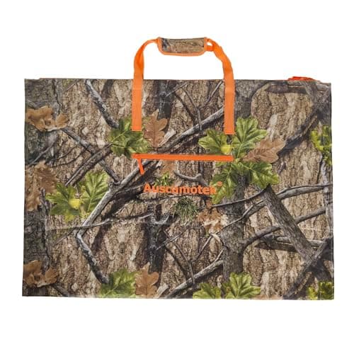 Auscamotek Scent Control Bags 2-Pack for Hunting Gear – 33"x28" Water-Resistant Camo Storage Bags for Clothing, Boots & Accessories –Turkey Woods Patterns