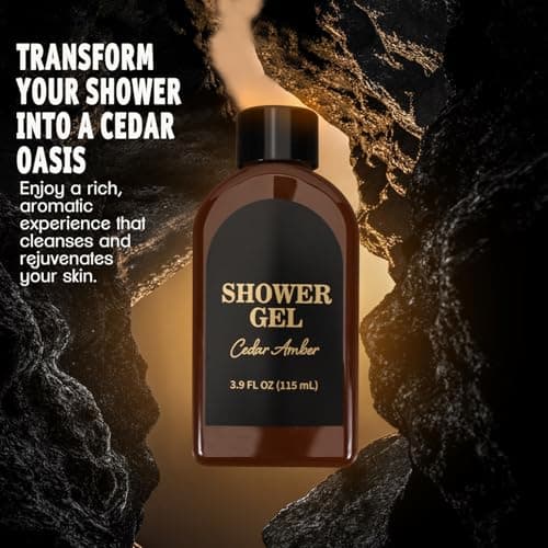 Self Care Bath Set for Man Thank You Gift Basket Regalos para Hombre Anniversary Christmas Fathers Day Gift for Him Gifts for Men 6 Pcs Cedar & Sandal Mens Gift Set, Birthday Gift Set for Men B0DJ7FNJJR