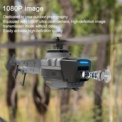 C128 Scout Drone with 1080P Camera, Military Remote Control Helicopter, 2.4G Aerial Vehicle Reconnaissance, Take Off/Landing, 6-Axis Gyro