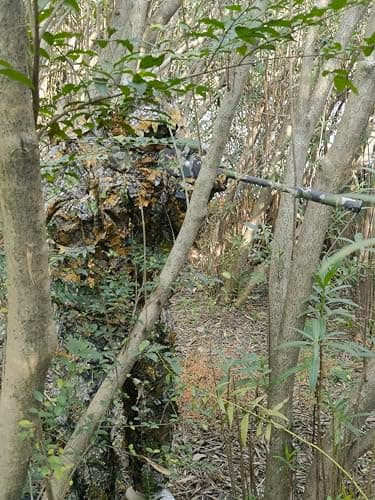 Ghillie Suit for Men -Complete Set with Full Face Mask & Gloves | Perfect for Outdoor Camouflage, Turkey Hunting, Halloween!