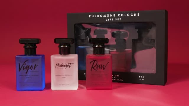 RawChemistry - A Pheromone Infused Mens Cologne Gift Set - Set of 3 Colognes
