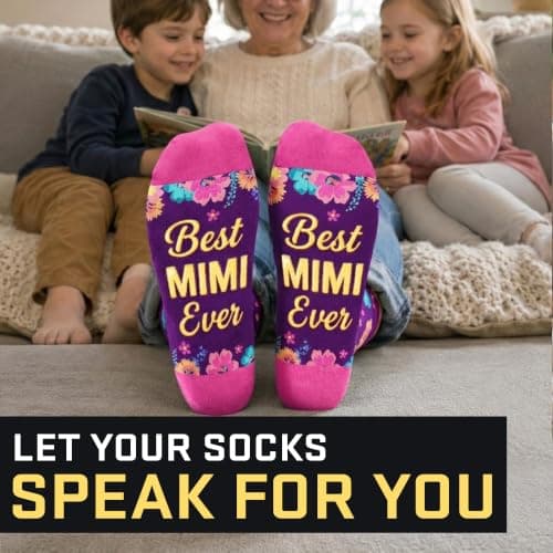 Funny Gifts For Anniversary - Novelty Socks For Husband, Grandpa, Grandma, Sister, Couple - Stocking Stuffers B0H374P13T
