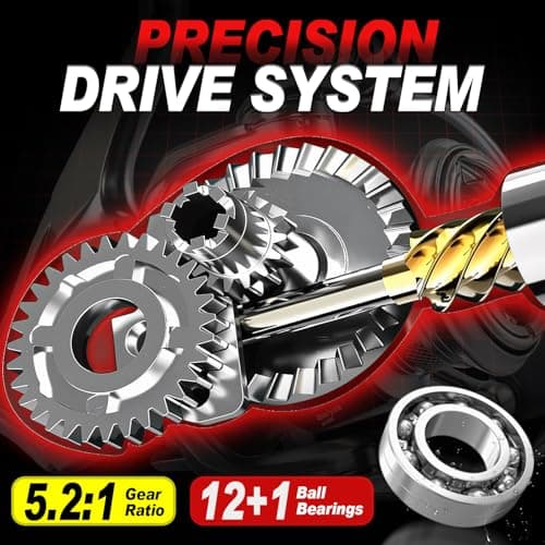 Sougayilang Spinning Reel - 5.2:1 Gear Ratio, 12+1 Bearings Freshwater Saltwater Fishing Reel, Ultra-Smooth CNC Aluminum Spool, Lightweight & Powerful for Bass Trout Salmon