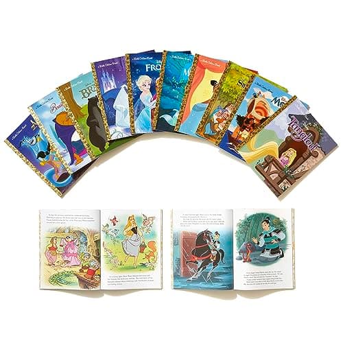 Ultimate Princess Boxed Set of 12 Little Golden Books (Disney Princess) 073644243X