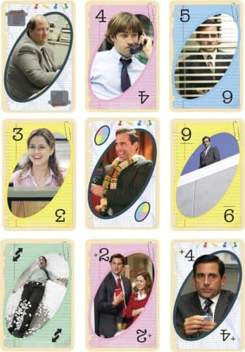 TV Show Themed Deck with Special Kevin's Famous Chili Rule for Kids, Teens and Family Night. Mattel Games UNO The Office Card Game, Ages 7+, 2-10 Players B084L2ZG4D