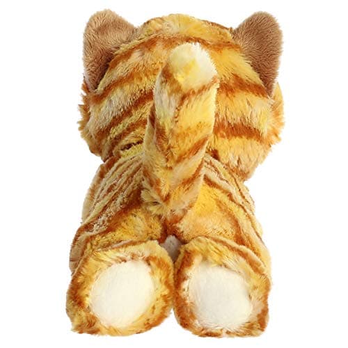 Aurora® Adorable Mini Flopsie™ Ginger Cat™ Stuffed Animal - Mini Companions Ready for Playful Adventures - for Kids All Ages, Toddlers, Adults, and Families - Orange 8 Inches