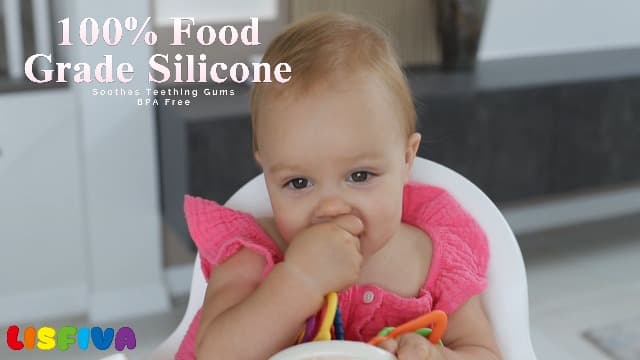 Silicone Teething and Car activities, Baby Shower Gifts for Infant 6-12 Months, 1 Year Old Boy and Girl Montessori Pull String Sensory Toy for Toddlers B0GZ3TLLZM