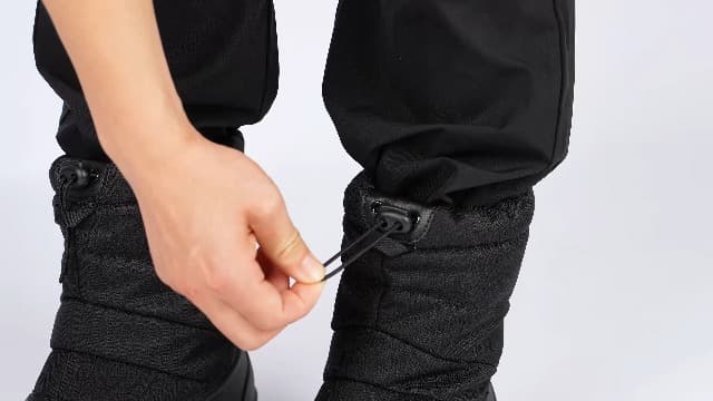 TRAILBLITZ Men's Winter Snow Boots Waterproof Warm Lightweight Non Slip Fur Lined for Outdoor Comfortable Casual Cold Weather