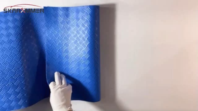 SKARUMMER Swimming Pool Ladder Mat - Protective Pool Ladder Pad Step Mat with Non-Slip Texture, Blue Medium Pool Step Mat, 36 inch X 9 inch