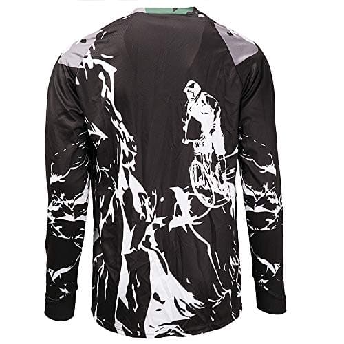 Weimostar Men's Cycling Jersey MTB T Shirt Long Sleeve Mountain Bike Motorcycle Outdoor Bicycle Clothes