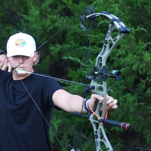 Sanlida Dragon 10 Flagship Top of The Line Hunting Compound Bow Kit for Adults, Standard Hunting Bow for Adults and Advanced Archers, IBO Speed 340 FPS, Limited Life-time Warranty, RH Only