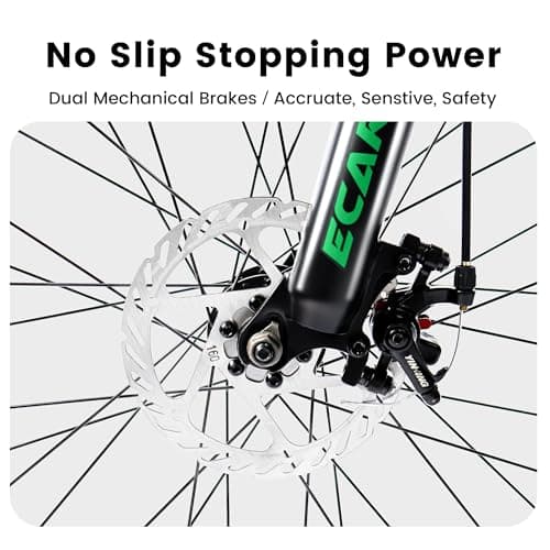 27.5 Inch Full Suspension Mountain Bike, Front & Rear Shock Absorbers, Mechanical Disc Brakes, 21-Speed Steel Frame, for Men & Women, Outdoor & Fitness Cycling