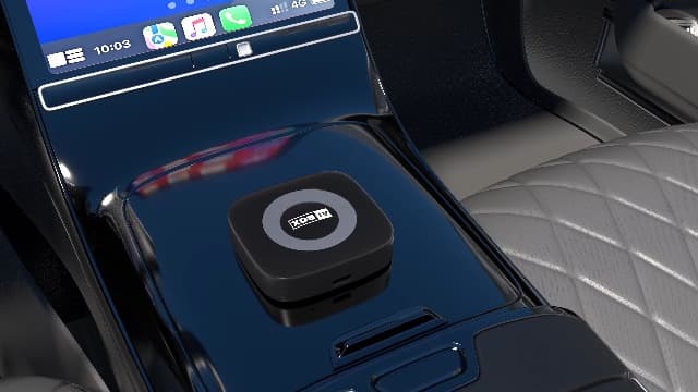 Ai Magic Box for Streaming Netflix/YouTube/TikTok, Wireless CarPlay Adapter Dongle with USB Drive for OEM Wired Car Play & Android Auto Cars GPS Navigation Chartplotter