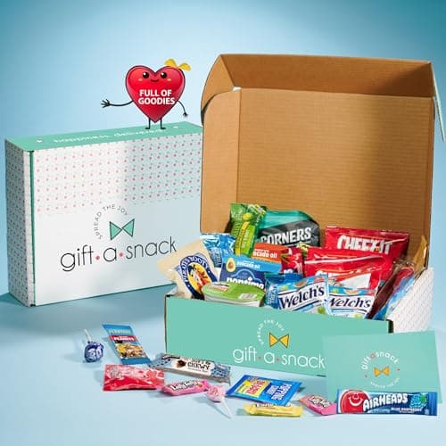 Graduation Birthday Treats Gift Basket, Nutritious Granola Breakfast Bars Office Food Assortments & Variety Gifts Gift A Snack - Healthy Snack Box Care Package + (50 Count) Greeting Card B08L8RQDBF