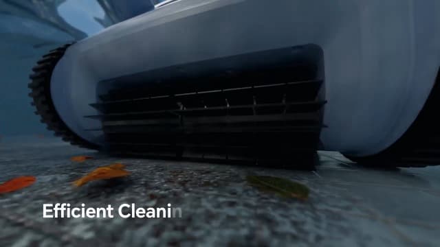 Pool Vacuum for Above Ground Pool, Lasts Up to 180 Mins, Self-Parking, LED Indicator, Wall Climbing Above Ground Pool Vacuum for Inground Pools, Robotic Pool Cleaner for Pools up to 2000 Sq.ft