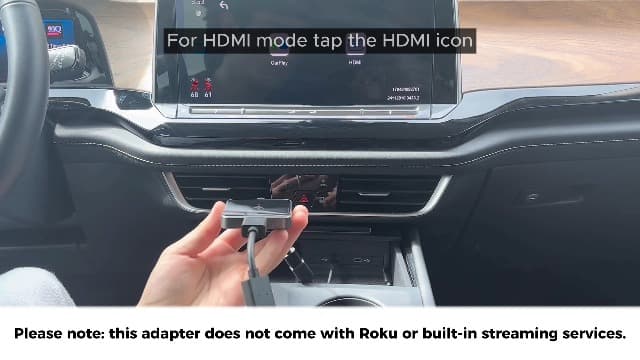 CarPlay TV Adapter - Convert Any Wired CarPlay to Wireless CarPlay - Plug in a TV Stick to Stream Netflix, YouTube, and More Right from Your car’s infotainment Screen