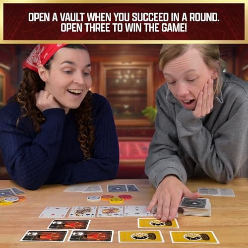 The Gang | Grown-Up Toy of the Year Finalist | Co-Operative Poker | Family Game | Game Night | Strategy Game | Ages 10+
