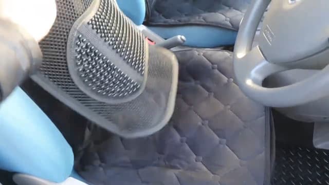 Samyoung Mesh Back Lumbar Support, Back Support Seat Cushion with Breathable Mesh for Office Chairs Car 12” x 16”