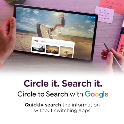 Lenovo Idea Tab Pro with Google Gemini - Student Tablet - 12.7” 3K LCD Display - 8 GB Memory - 128 GB Storage - MediaTek Dimensity 8300 - Includes Pen and Folio Case