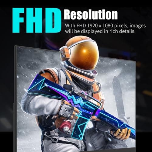 Viewedge Gaming Monitor 27 Inch FHD 144hz, 1ms IPS 1080p Computer Monitor with 110% sRGB, Bluelight Filter, HDMI & VGA Port, Support Freesync and Wall Mount