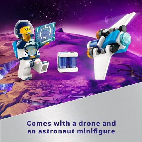 LEGO City Interstellar Spaceship Toy for Kids, Creative Play Space Building Set with Spacecraft Model, Drone, and Astronaut Figure, Building Toy for Boys, Girls and Kids Ages 6 and Up, 60430 B0CGY4H58S