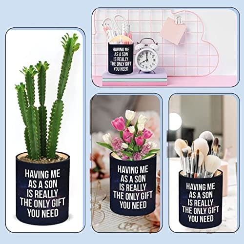 Birthday Gifts for Mom from Son - Mom Birthday Gifts from Son - Moms Gift Ideas from Son - Mother Gift, Funny mom Candle, 10 Oz Jar Lemongrass Scent