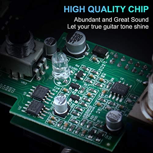 Kmise Crunch Distortion Electric Guitar Effects Pedal Mini Single Type DC 9V True Bypass