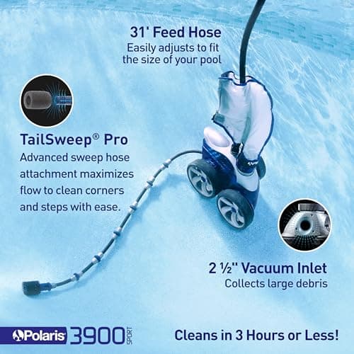 Polaris Vac-Sweep 3900 Sport Pressure Side Pool Cleaner